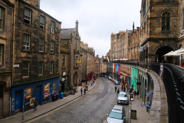 Picture of a Scottish Street