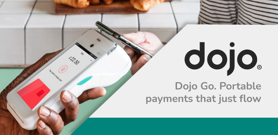 Dojo Go. Portable payments that just flow