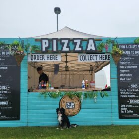 Pizza Shack at festivals - pizza