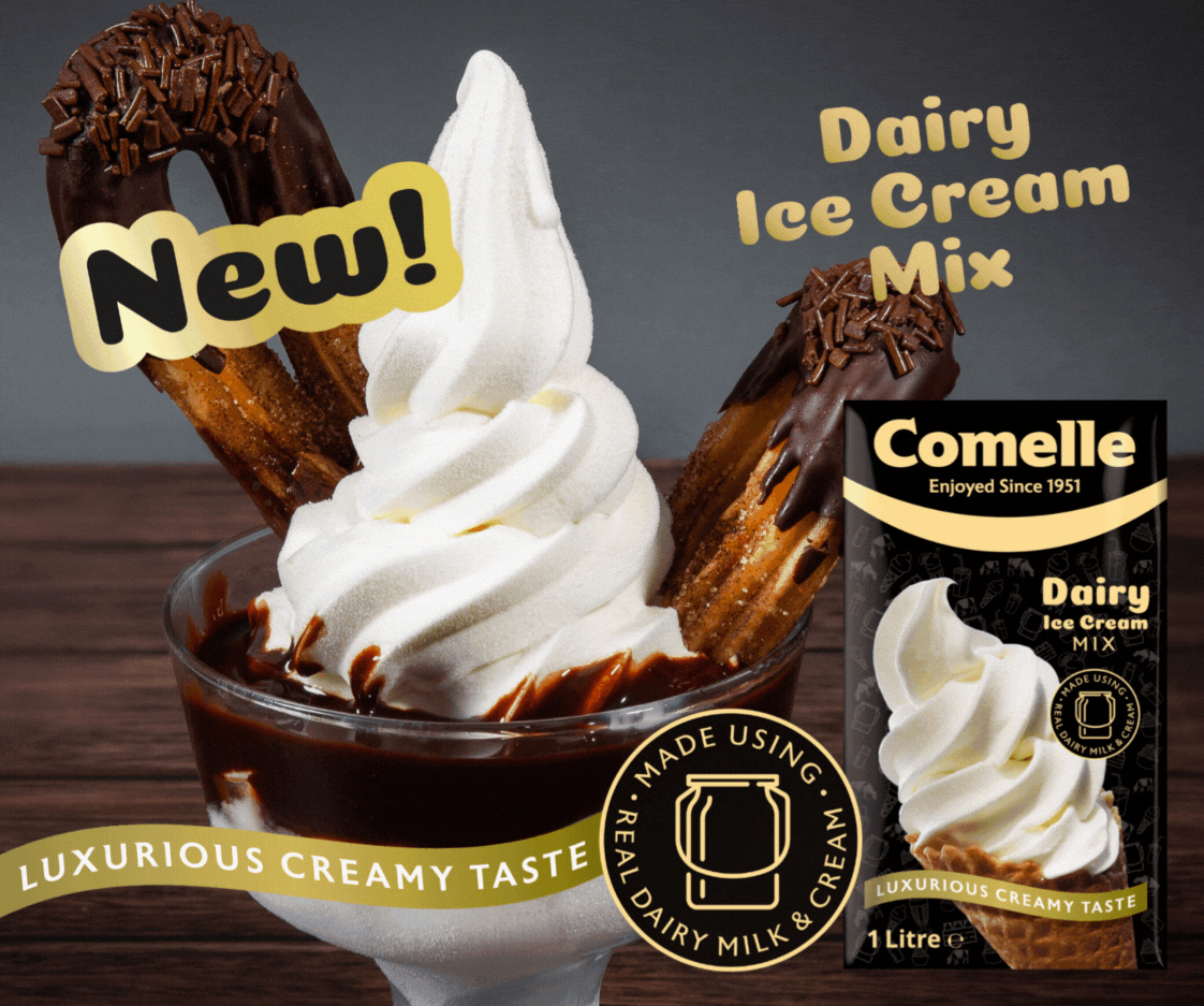 Lakeland Dairies unveils new luxury Comelle Dairy Ice Cream Mix