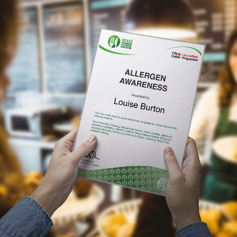 Allergen Awareness training online for food businesses