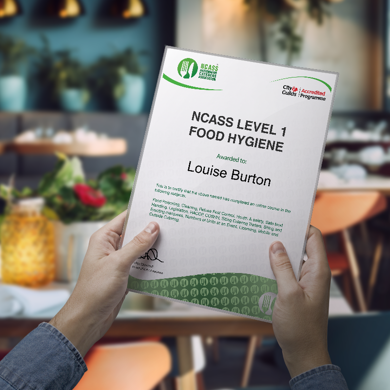 Food Hygiene Certificate - Level 1 Food Hygiene Training Online