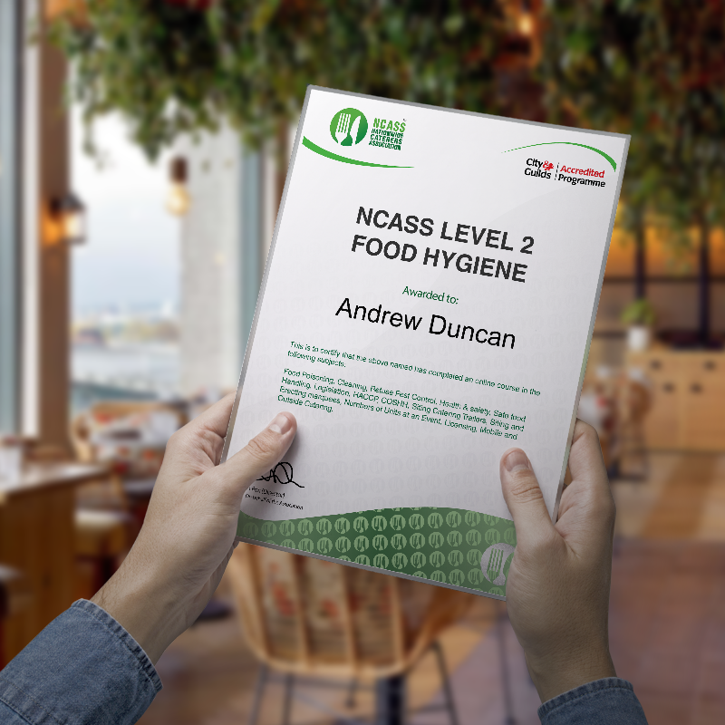 Food Hygiene Certificate - Level 2 Food Hygiene Training Online