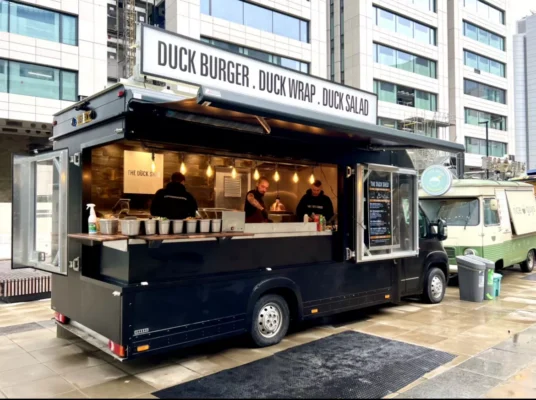 The Duck Shed mobile van