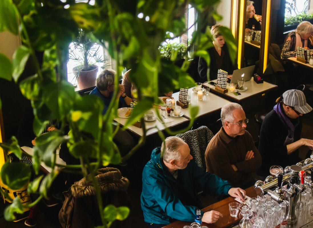 busy restaurant