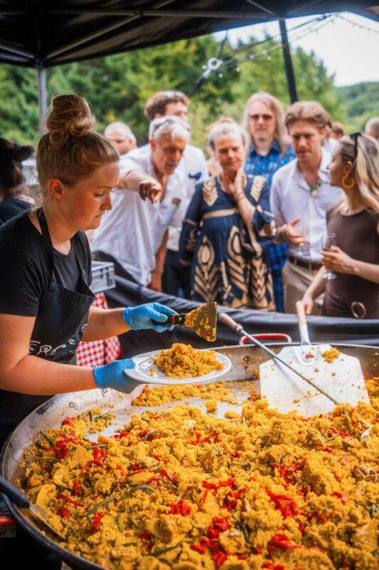 crocus paella